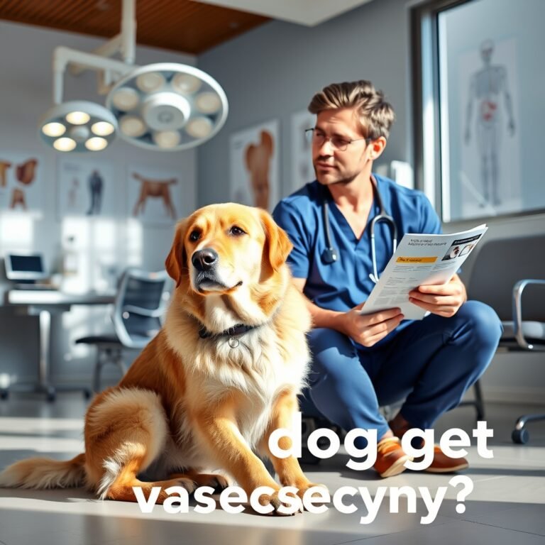 can a dog get a vasectomy