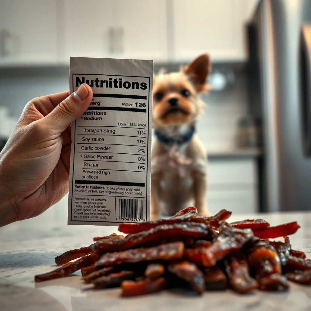 can dogs eat teriyaki beef jerky