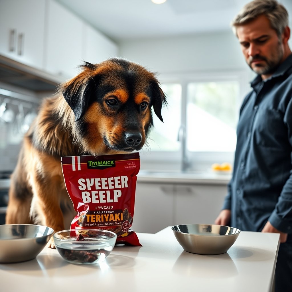 can dogs eat teriyaki beef jerky - Illustration 1