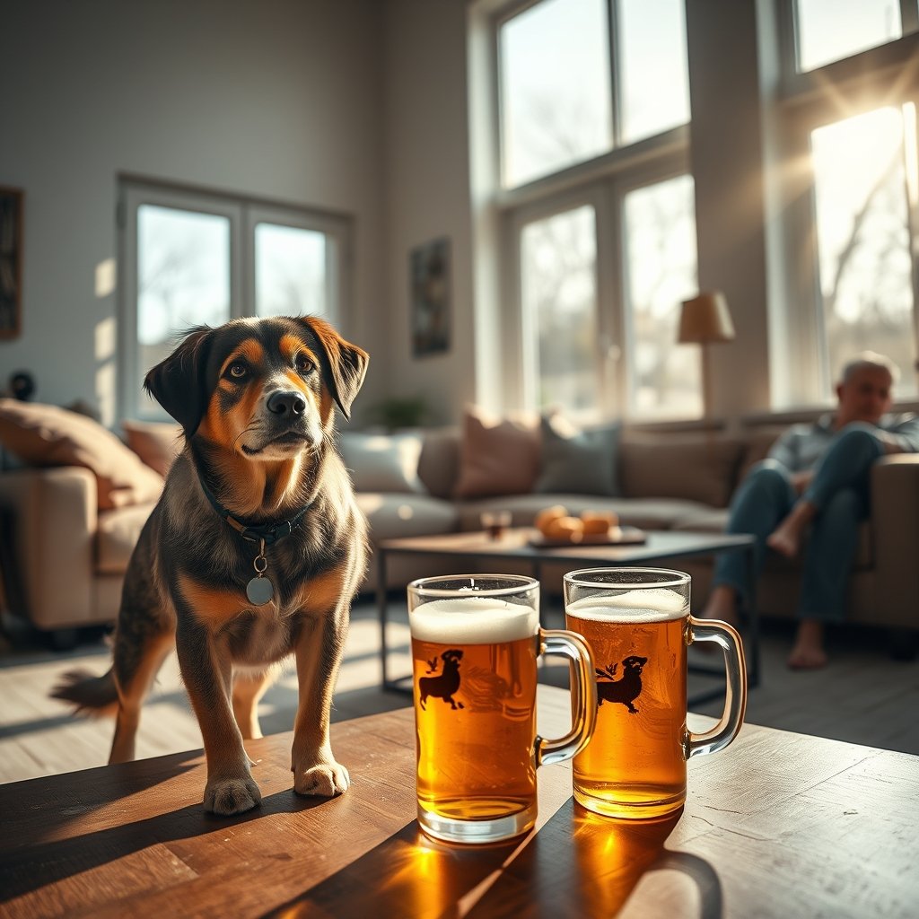 can dogs drink beer - Illustration 1