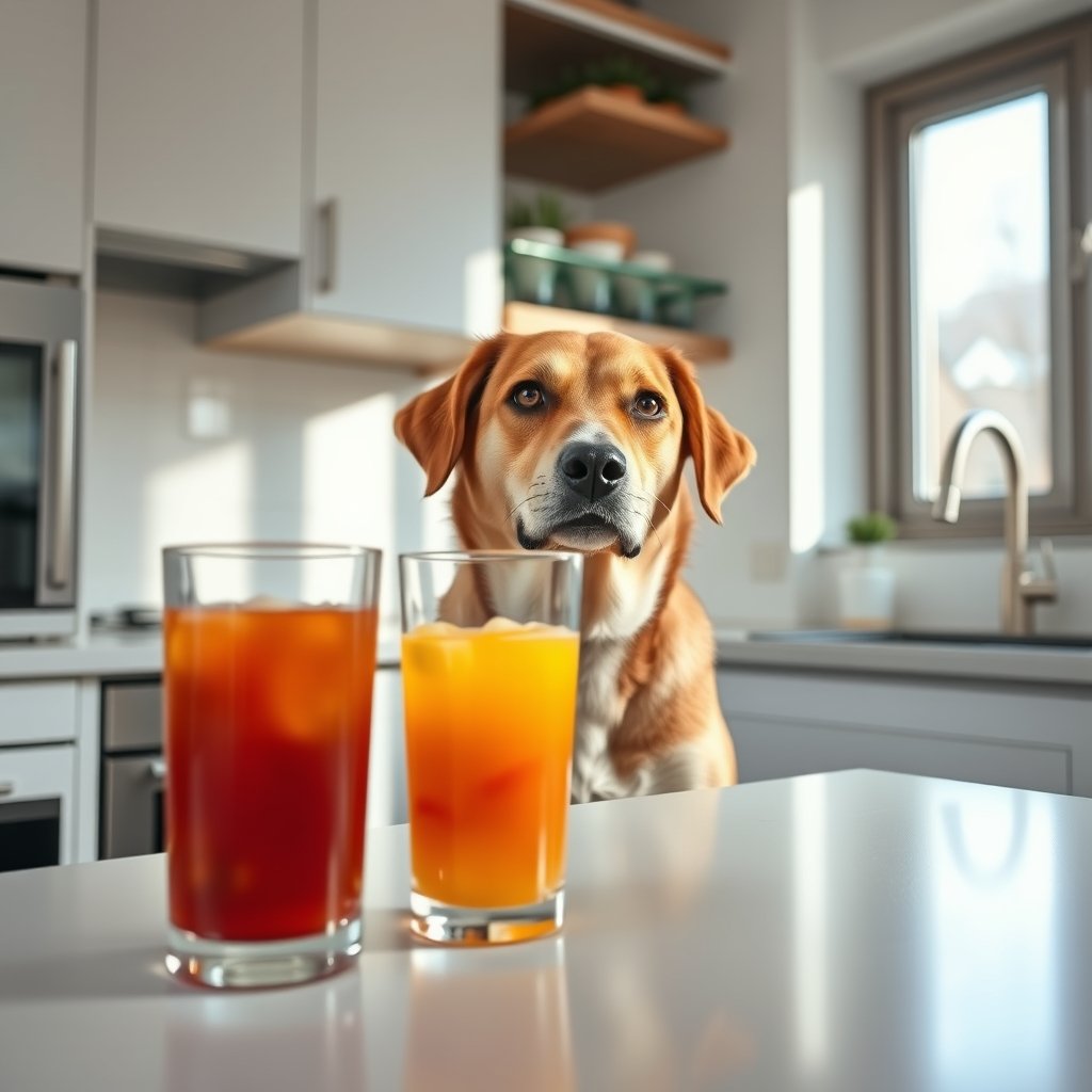 can dogs drink juice - Illustration 1